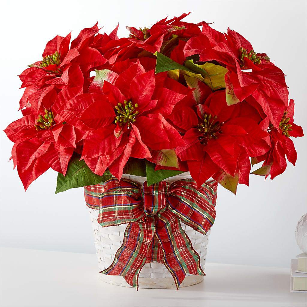 Happiest Holidays Poinsettia – EUTAW ACCENT FLOWERS & GIFTS, Eutaw AL