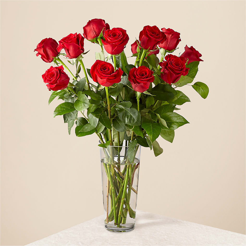 Long Stem Red Rose Bouquet – EUTAW ACCENT FLOWERS & GIFTS, Eutaw AL