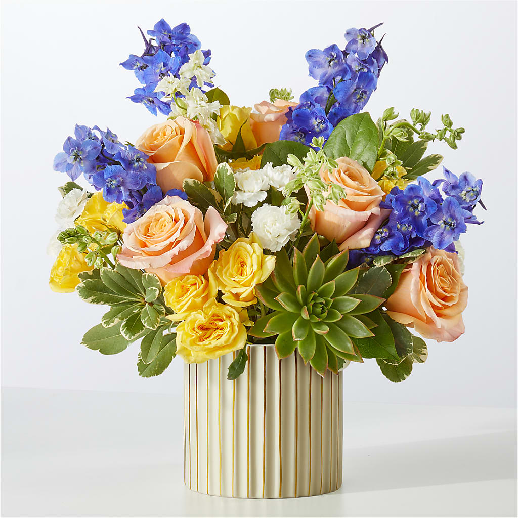 Cobalt Reverie Bouquet – EUTAW ACCENT FLOWERS & GIFTS, Eutaw AL