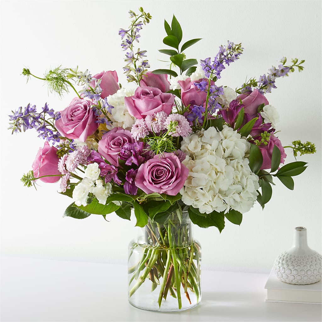 Violet Caress Bouquet – EUTAW ACCENT FLOWERS & GIFTS, Eutaw AL