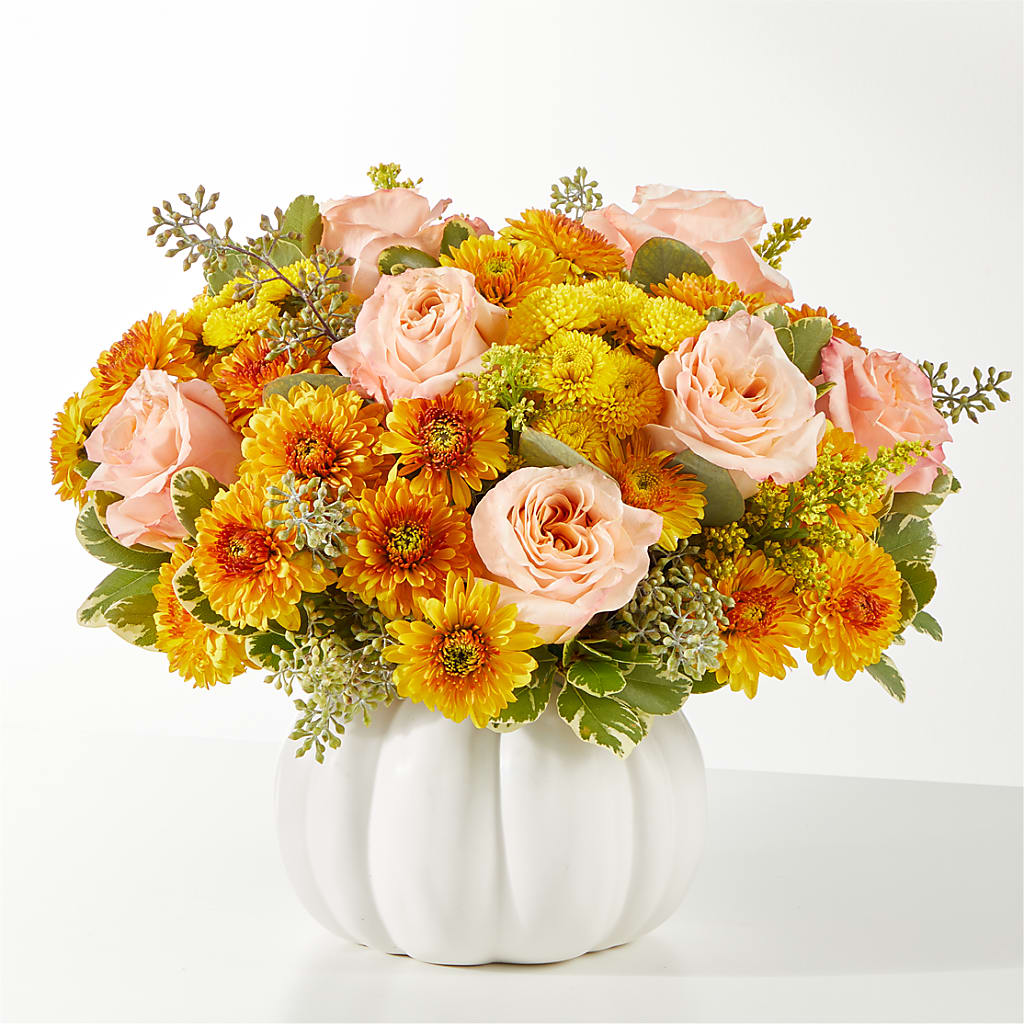 Peachy Pumpkin – EUTAW ACCENT FLOWERS & GIFTS, Eutaw AL