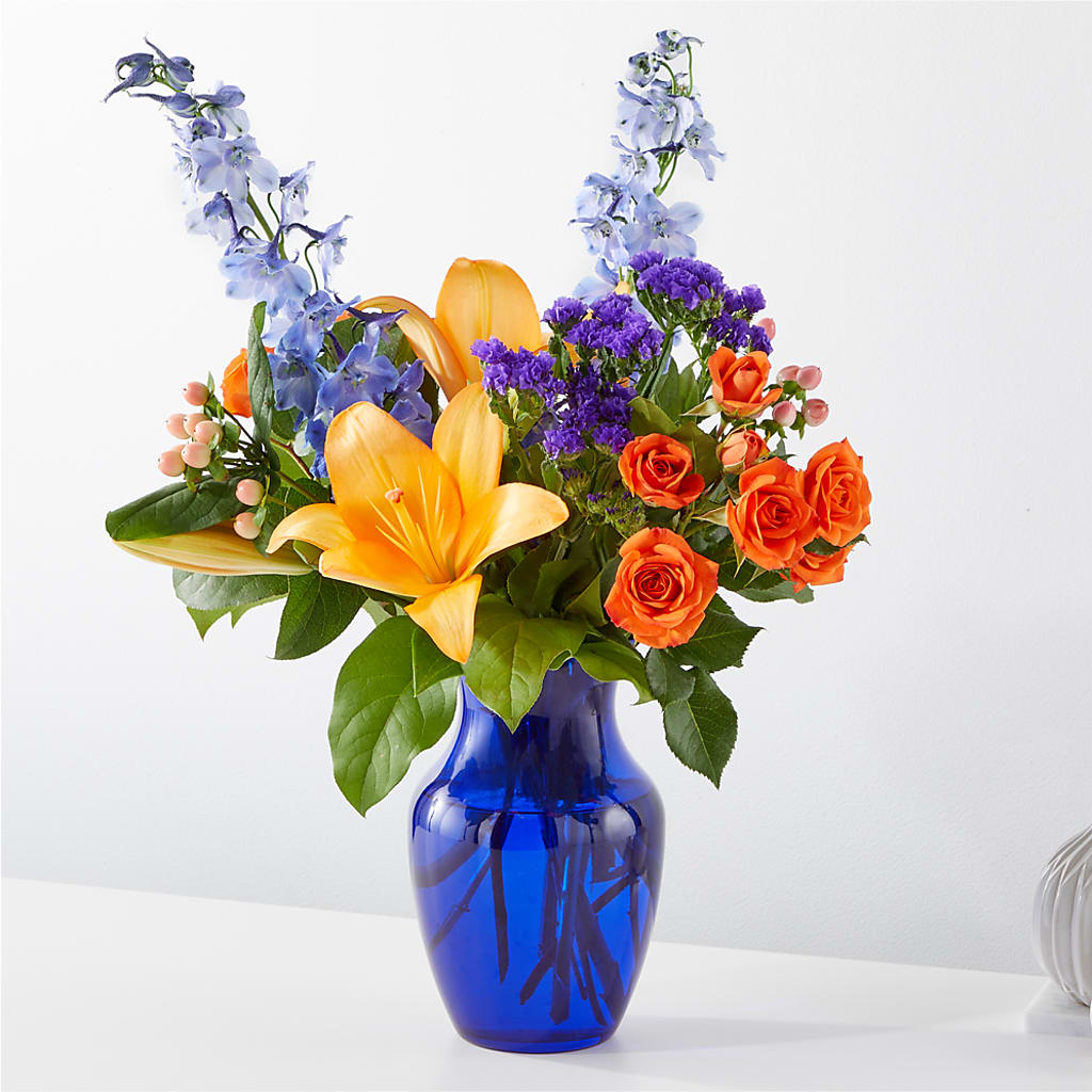 Radiant Citrus Bouquet – EUTAW ACCENT FLOWERS & GIFTS, Eutaw AL