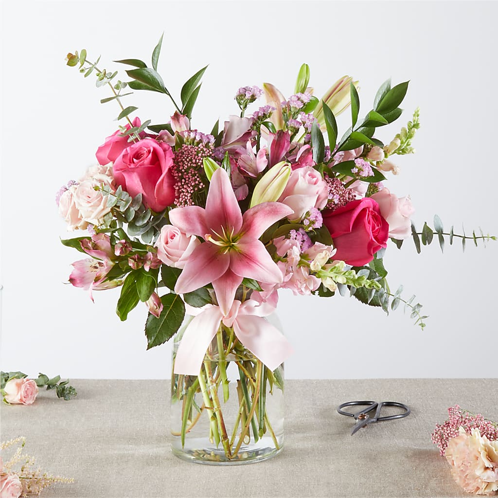 Pink Ribbon - A Florist Original – EUTAW ACCENT FLOWERS & GIFTS, Eutaw AL