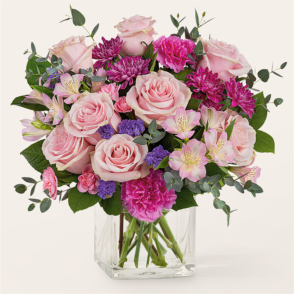 Rosy Radiance Bouquet – EUTAW ACCENT FLOWERS & GIFTS, Eutaw AL