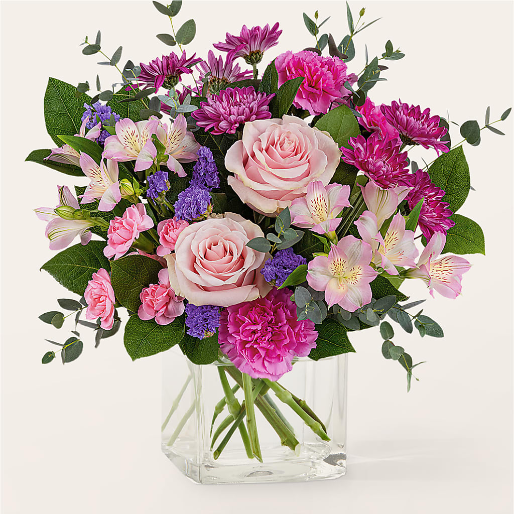 Rosy Radiance Bouquet – EUTAW ACCENT FLOWERS & GIFTS, Eutaw AL