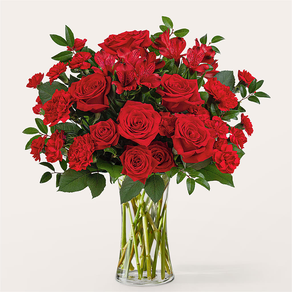 Brilliant Ruby Bouquet – EUTAW ACCENT FLOWERS & GIFTS, Eutaw AL