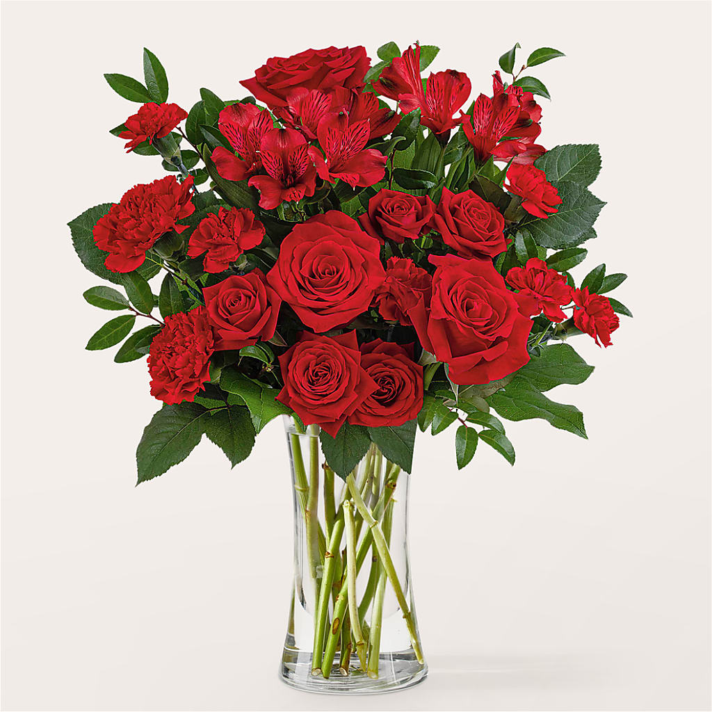 Brilliant Ruby Bouquet – EUTAW ACCENT FLOWERS & GIFTS, Eutaw AL