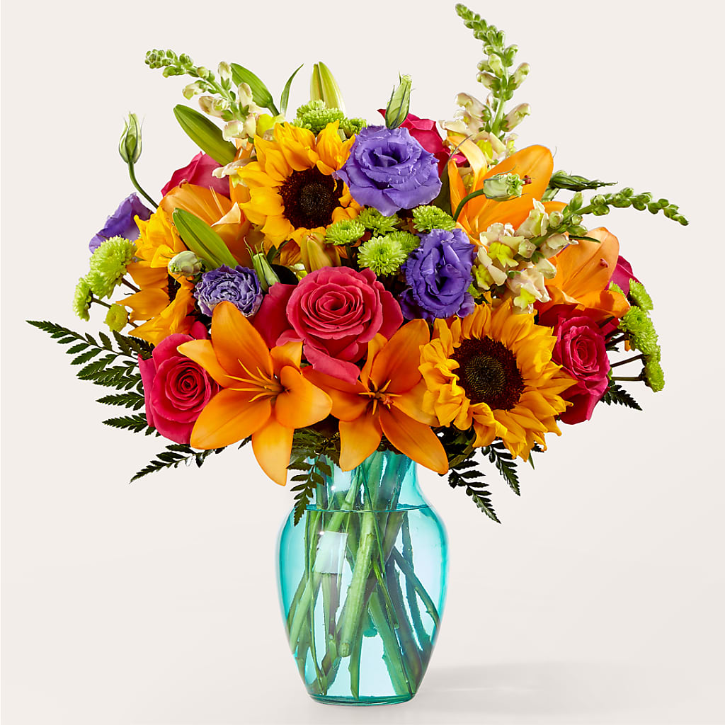 Double Rainbow Bouquet – EUTAW ACCENT FLOWERS & GIFTS, Eutaw AL