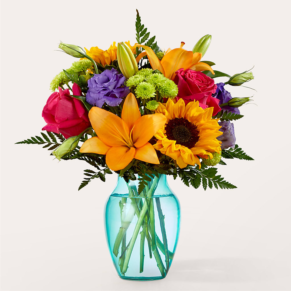 Double Rainbow Bouquet – EUTAW ACCENT FLOWERS & GIFTS, Eutaw AL