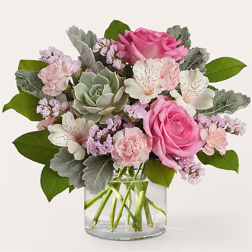 Dusty Rose Bouquet – EUTAW ACCENT FLOWERS & GIFTS, Eutaw AL
