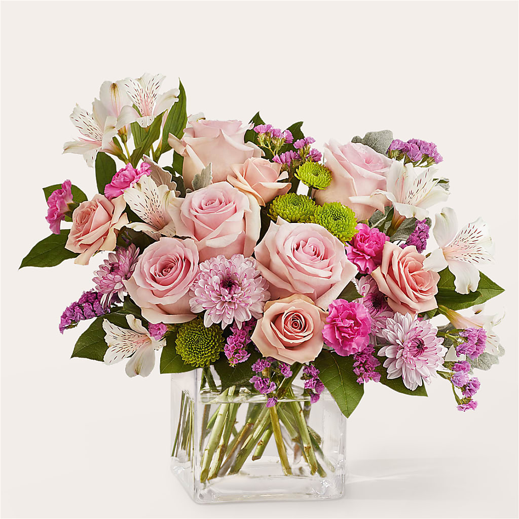 Pink Suede Bouquet – EUTAW ACCENT FLOWERS & GIFTS, Eutaw AL