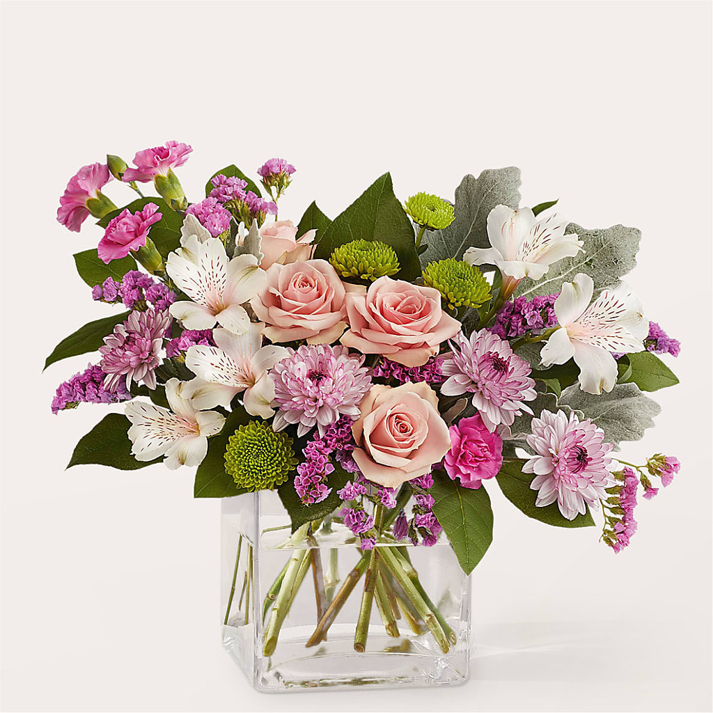 Pink Suede Bouquet – EUTAW ACCENT FLOWERS & GIFTS, Eutaw AL