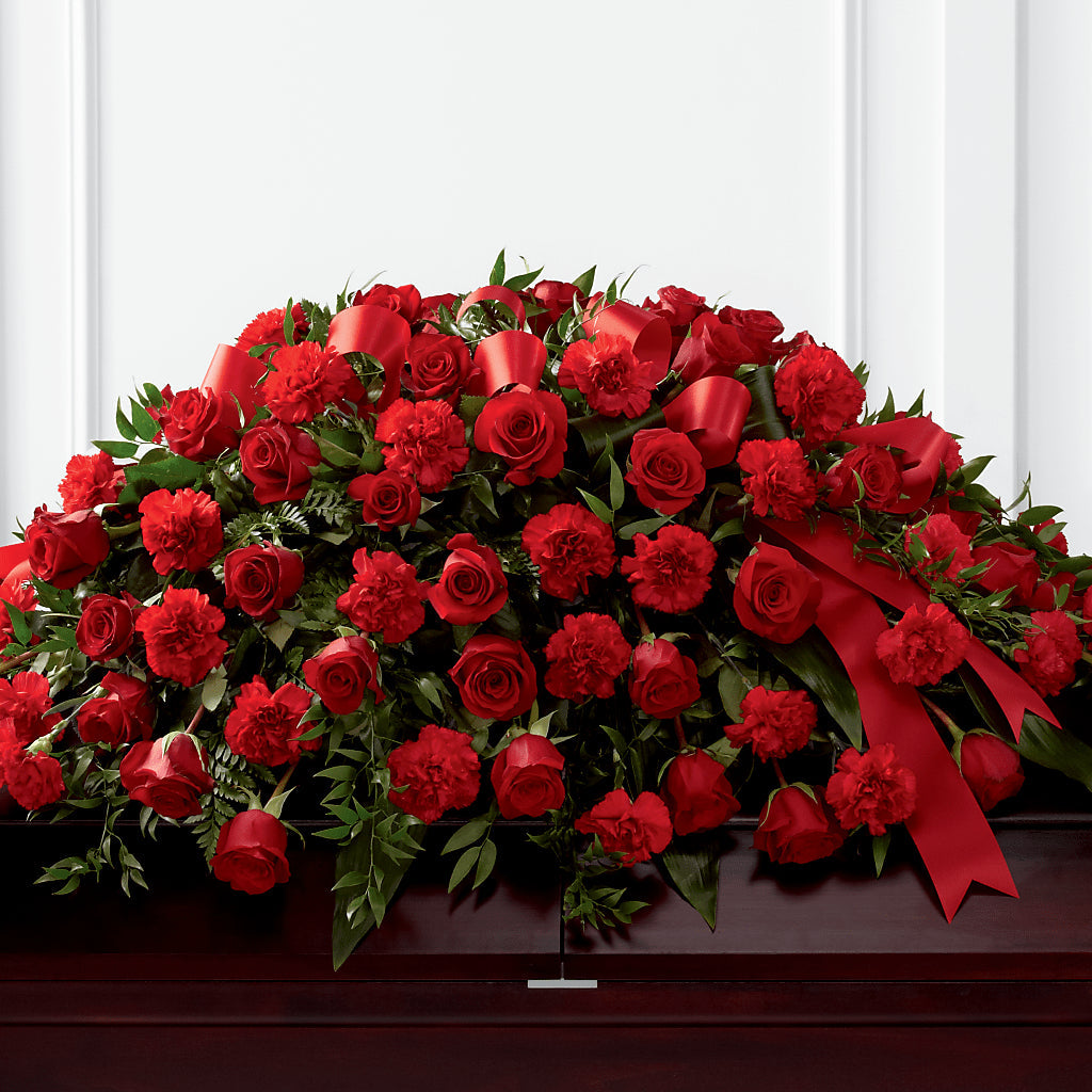 Tribute of Life Casket Spray – EUTAW ACCENT FLOWERS & GIFTS, Eutaw AL