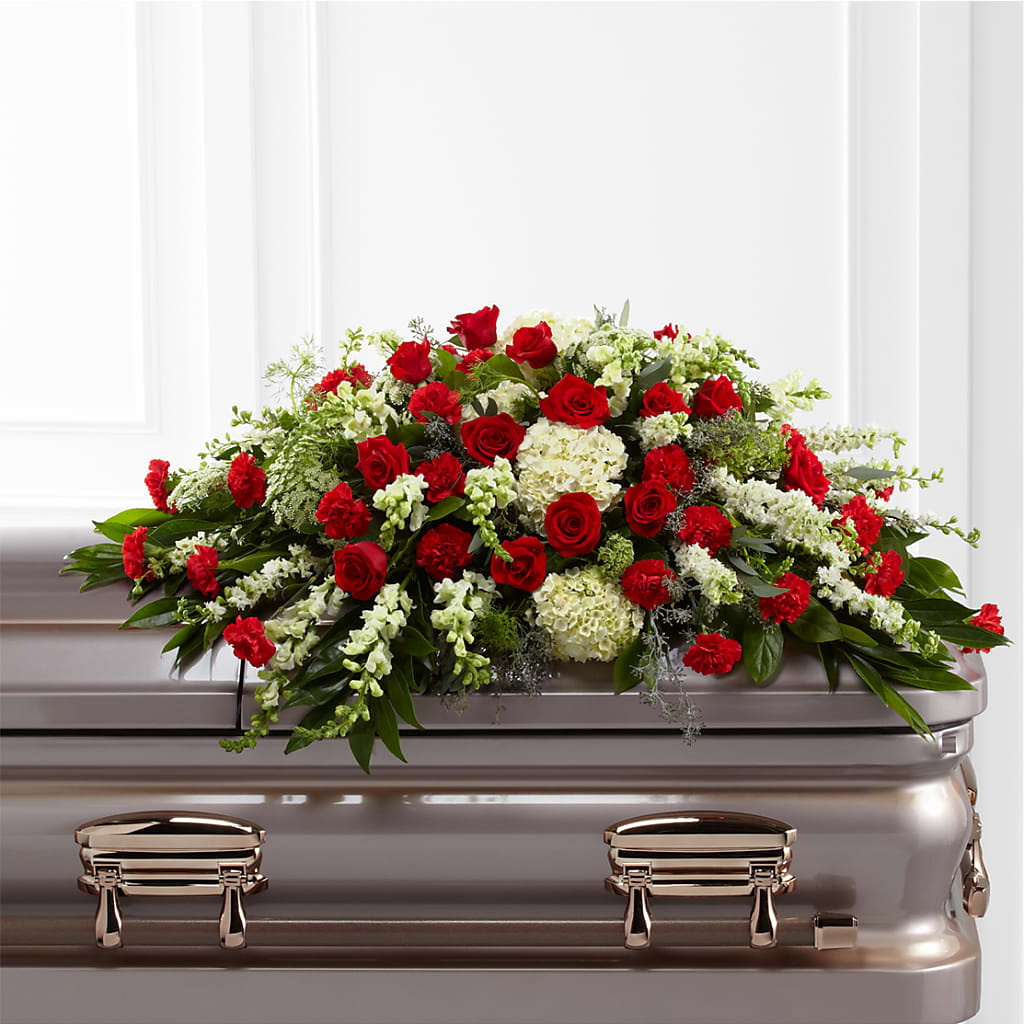 Sincerity Casket Spray – EUTAW ACCENT FLOWERS & GIFTS, Eutaw AL