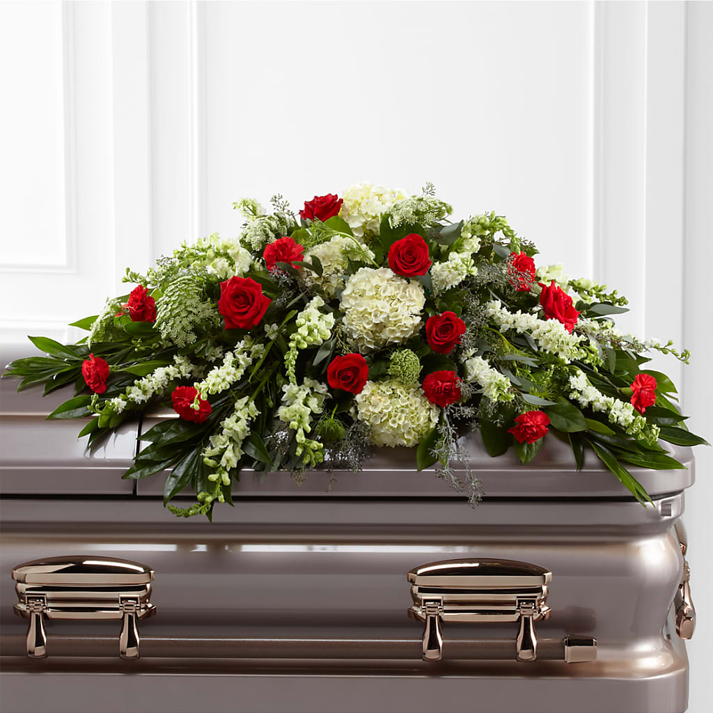 Sincerity Casket Spray – EUTAW ACCENT FLOWERS & GIFTS, Eutaw AL