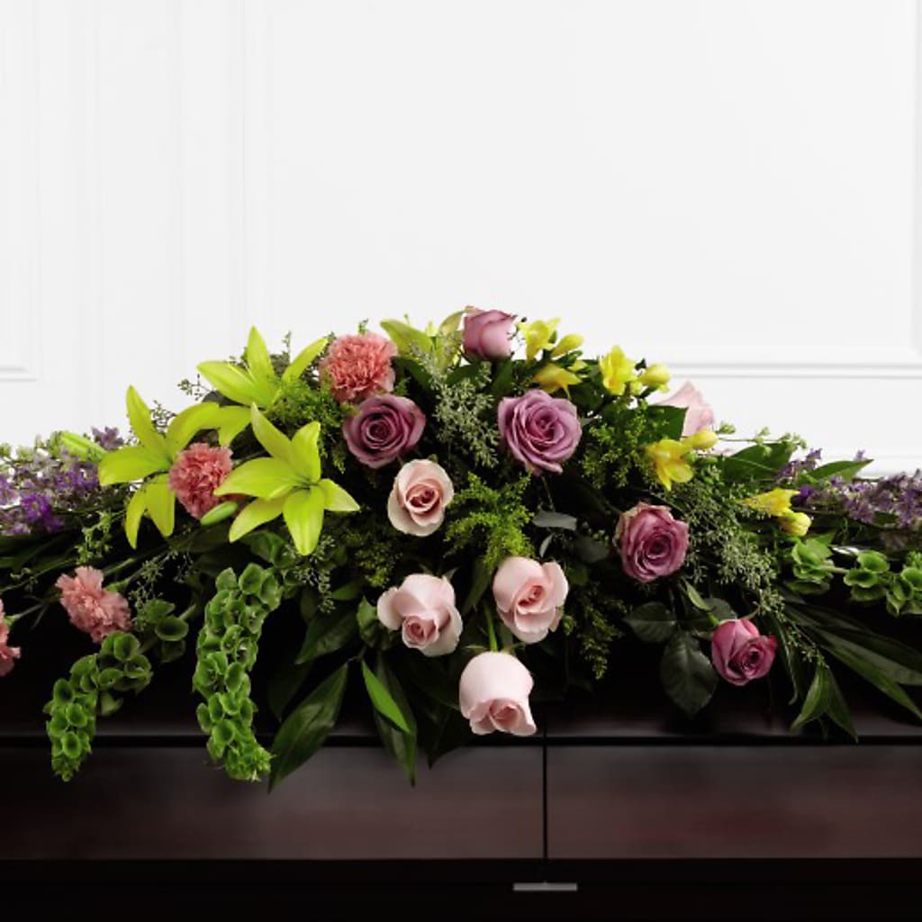 Forever Beloved Casket Spray – EUTAW ACCENT FLOWERS & GIFTS, Eutaw AL