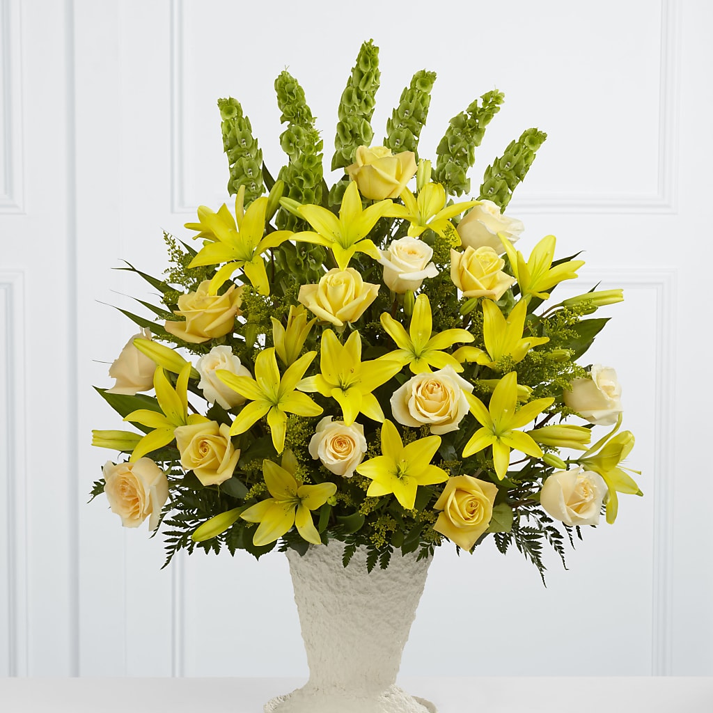 Golden Memories Arrangement – EUTAW ACCENT FLOWERS & GIFTS, Eutaw AL