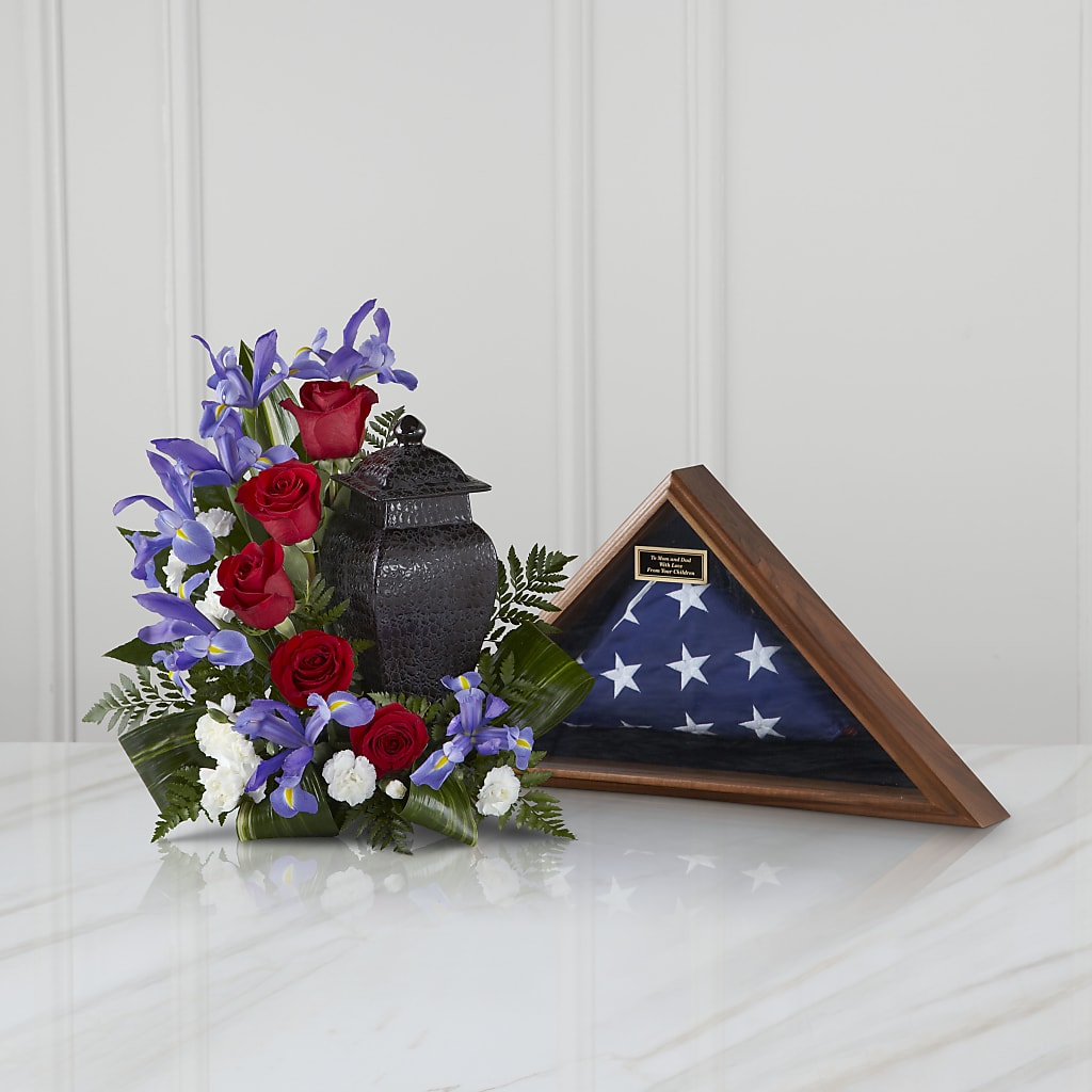 Patriotic Tribute Arrangement – EUTAW ACCENT FLOWERS & GIFTS, Eutaw AL