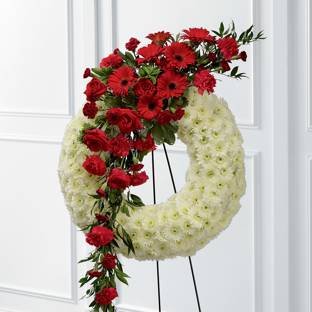 Graceful Tribute Wreath – EUTAW ACCENT FLOWERS & GIFTS, Eutaw AL
