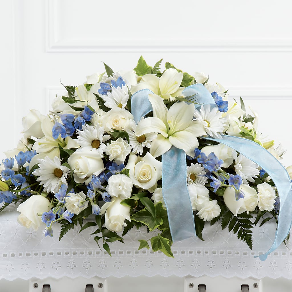 Tender Treasure Casket Spray – EUTAW ACCENT FLOWERS & GIFTS, Eutaw AL