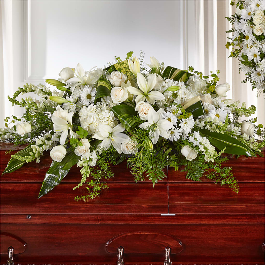 Abundance Casket Spray – EUTAW ACCENT FLOWERS & GIFTS, Eutaw AL