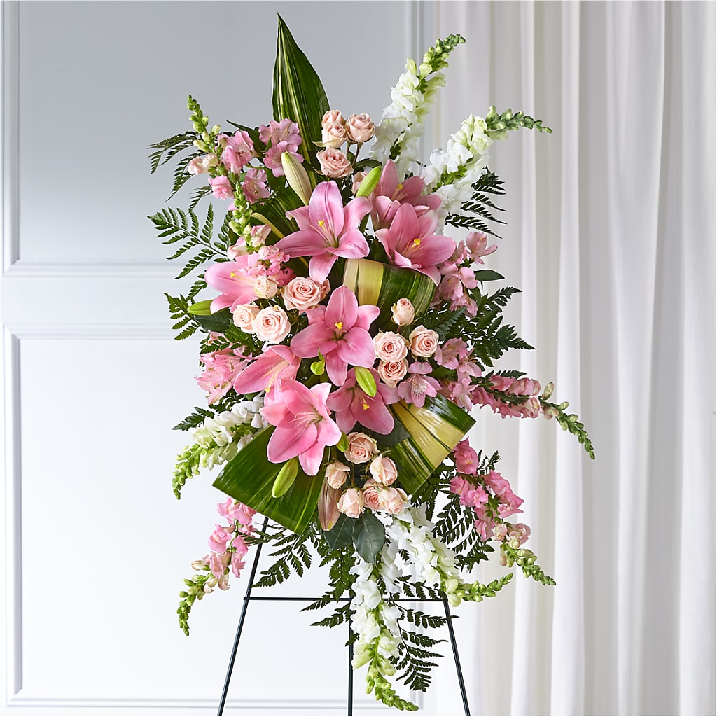 Elegant Embrace Standing Spray – EUTAW ACCENT FLOWERS & GIFTS, Eutaw AL