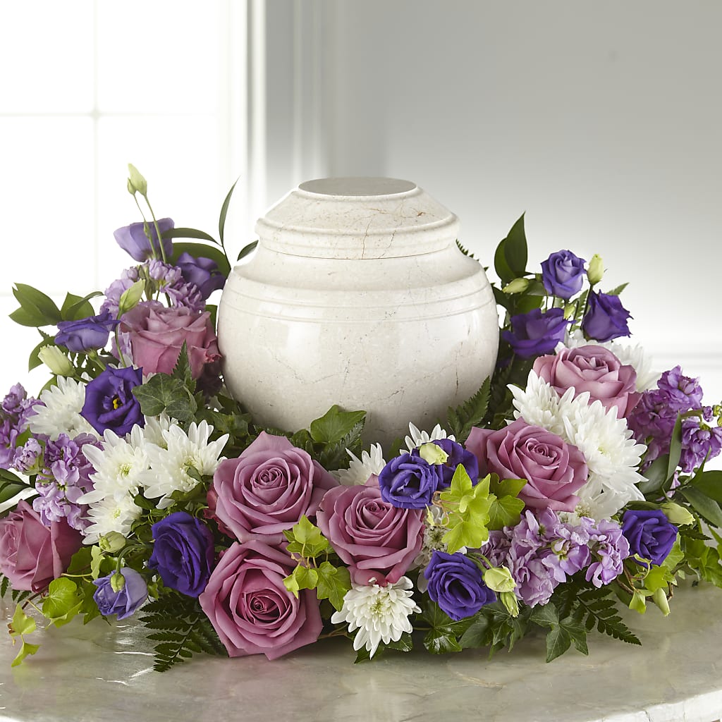Blooming Sympathy Cremation Adornment – EUTAW ACCENT FLOWERS & GIFTS, Eutaw AL