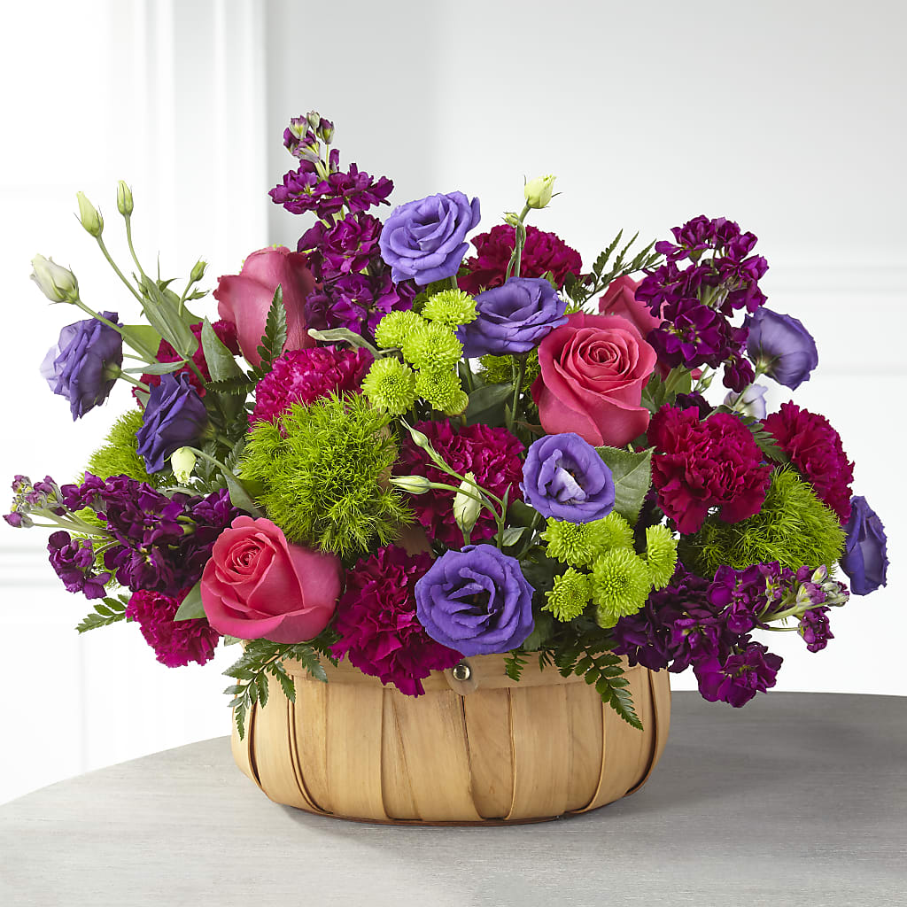 Serene Sanctuary Basket – EUTAW ACCENT FLOWERS & GIFTS, Eutaw AL