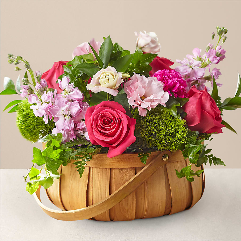 Radiance in Bloom Basket – EUTAW ACCENT FLOWERS & GIFTS, Eutaw AL
