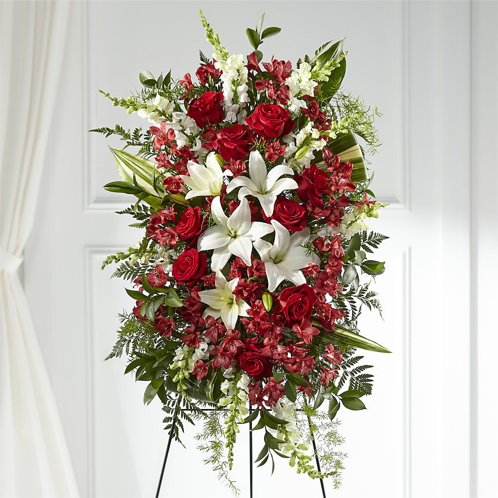 Everlasting Memory Standing Spray – EUTAW ACCENT FLOWERS & GIFTS, Eutaw AL