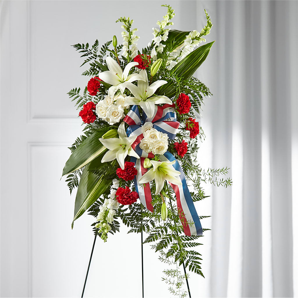 Stars of Life Standing Spray – EUTAW ACCENT FLOWERS & GIFTS, Eutaw AL