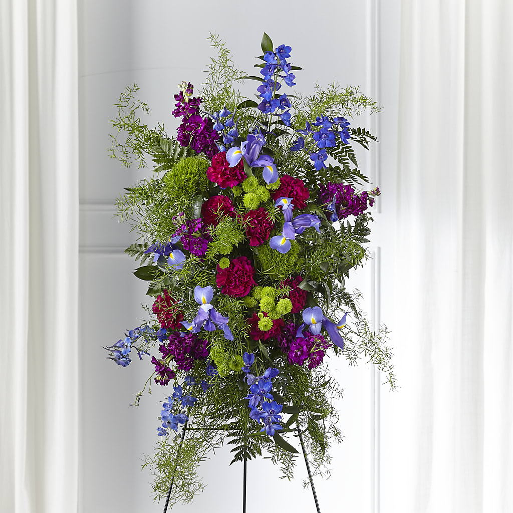 Heavenly Skies Standing Spray – EUTAW ACCENT FLOWERS & GIFTS, Eutaw AL