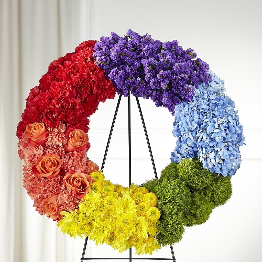 Circle of Love Wreath – EUTAW ACCENT FLOWERS & GIFTS, Eutaw AL