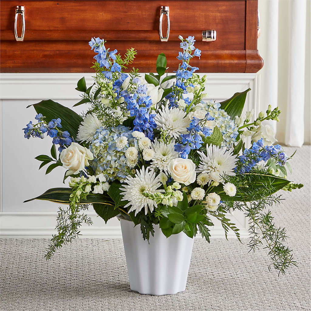 Everlasting Memories Floor Basket – EUTAW ACCENT FLOWERS & GIFTS, Eutaw AL