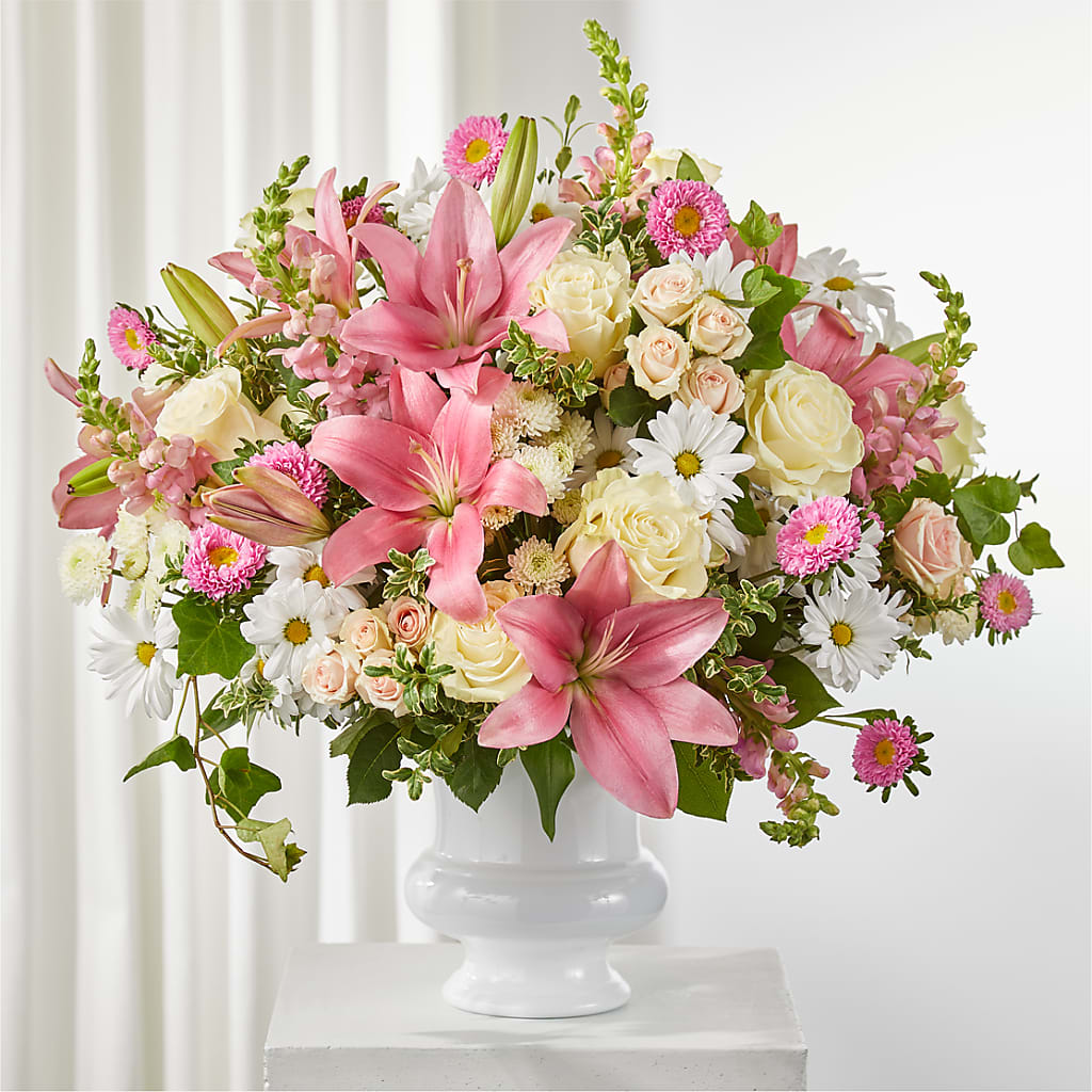 Empathetic Blooms Urn Arrangement – EUTAW ACCENT FLOWERS & GIFTS, Eutaw AL