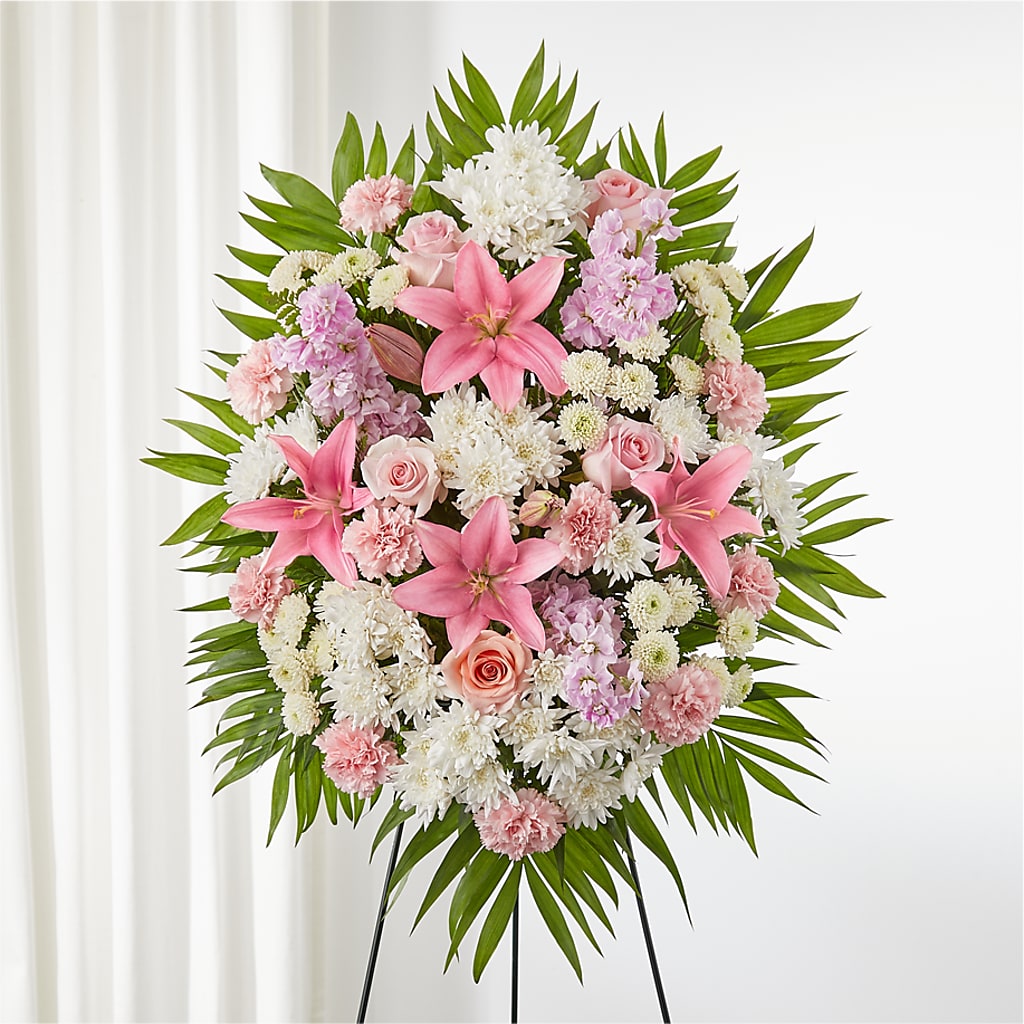 Offering Solace Standing Spray – EUTAW ACCENT FLOWERS & GIFTS, Eutaw AL