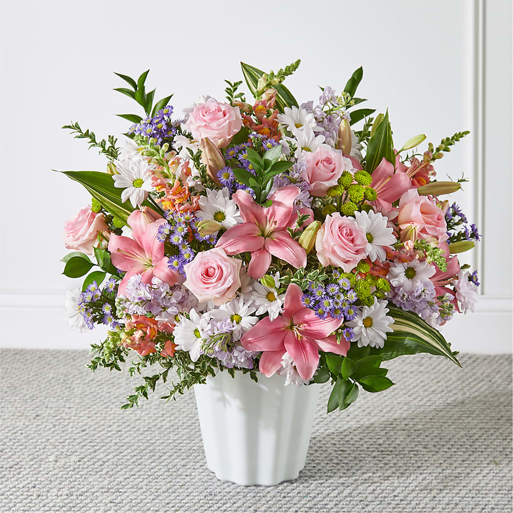 Abundant Compassion Floor Basket – EUTAW ACCENT FLOWERS & GIFTS, Eutaw AL