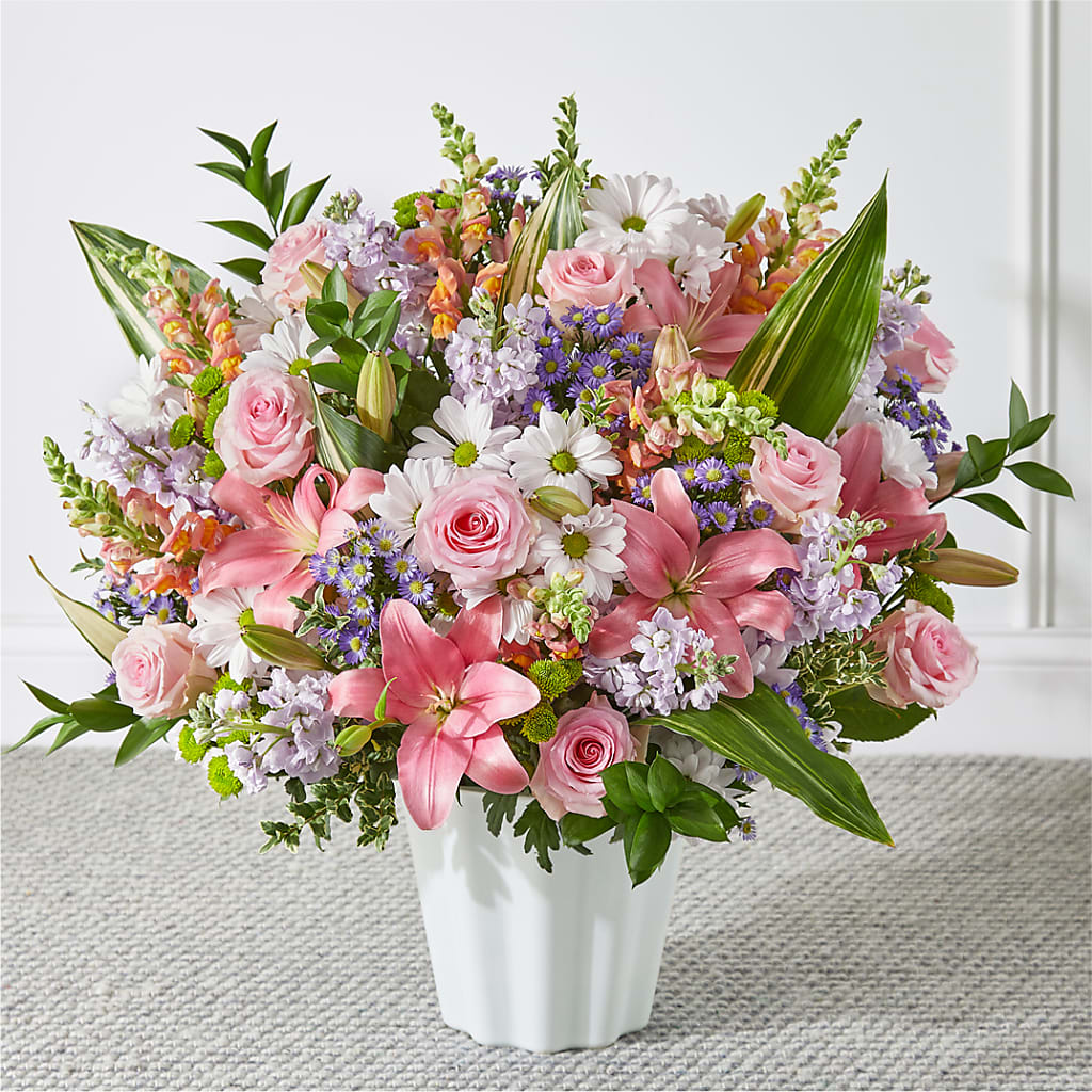 Abundant Compassion Floor Basket – EUTAW ACCENT FLOWERS & GIFTS, Eutaw AL