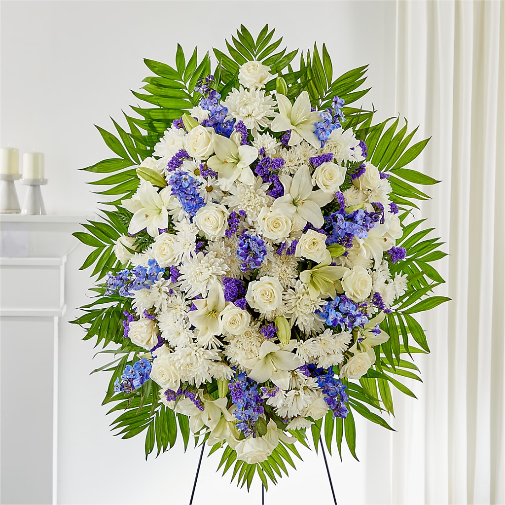 At Rest Standing Spray – EUTAW ACCENT FLOWERS & GIFTS, Eutaw AL