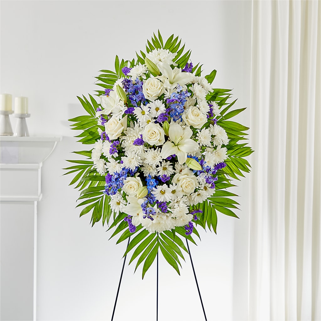 At Rest Standing Spray – EUTAW ACCENT FLOWERS & GIFTS, Eutaw AL