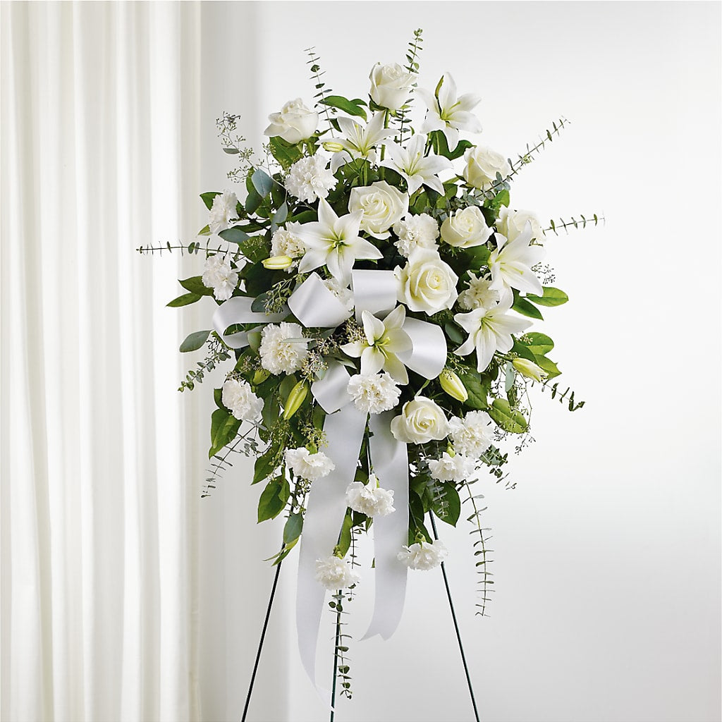 With Care Standing Spray – EUTAW ACCENT FLOWERS & GIFTS, Eutaw AL
