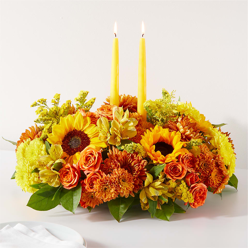 Autumn Harmony Centerpiece – EUTAW ACCENT FLOWERS & GIFTS, Eutaw AL