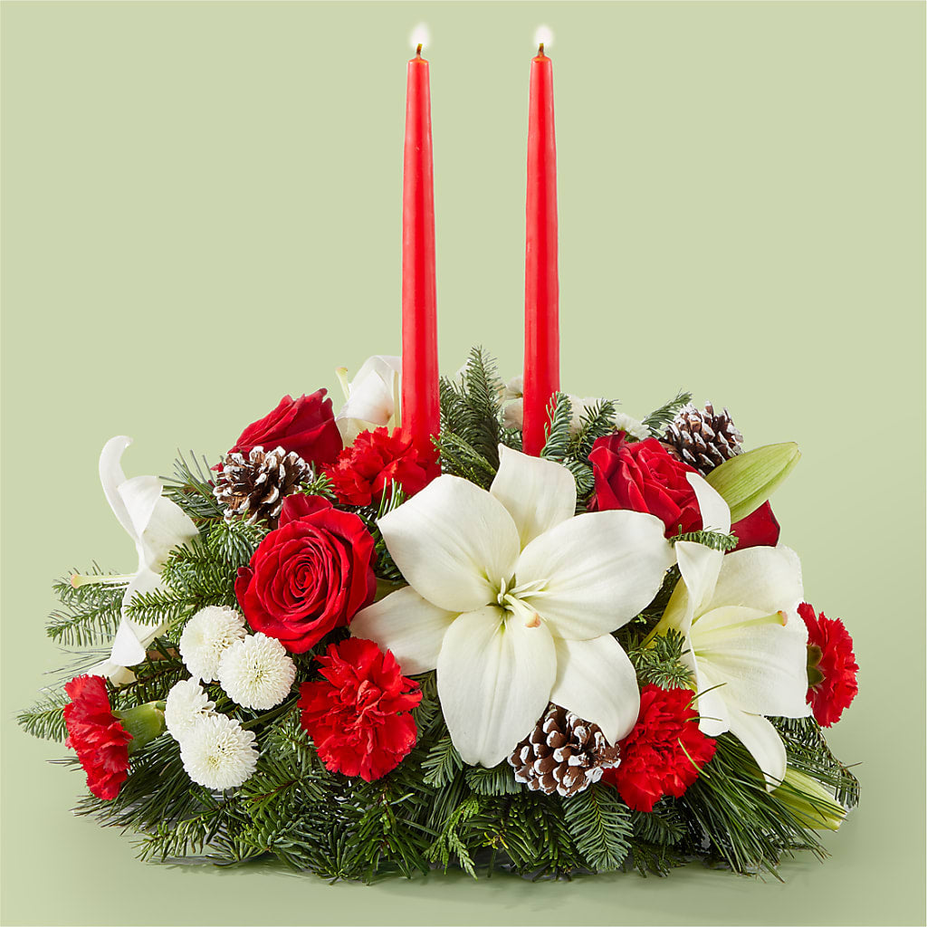 Seasonal Festivities Centerpiece – EUTAW ACCENT FLOWERS & GIFTS, Eutaw AL