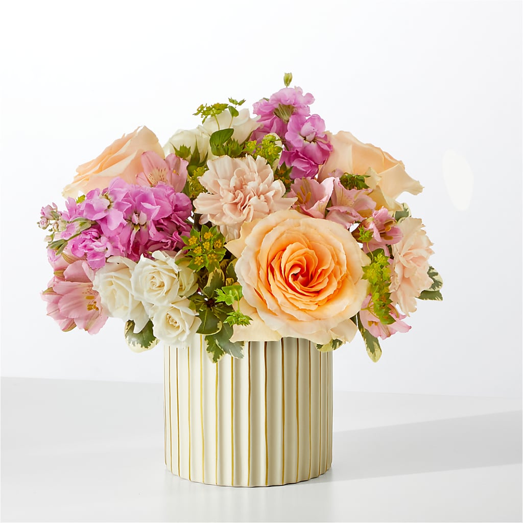Paradise Bouquet with Ivory Vase – EUTAW ACCENT FLOWERS & GIFTS, Eutaw AL
