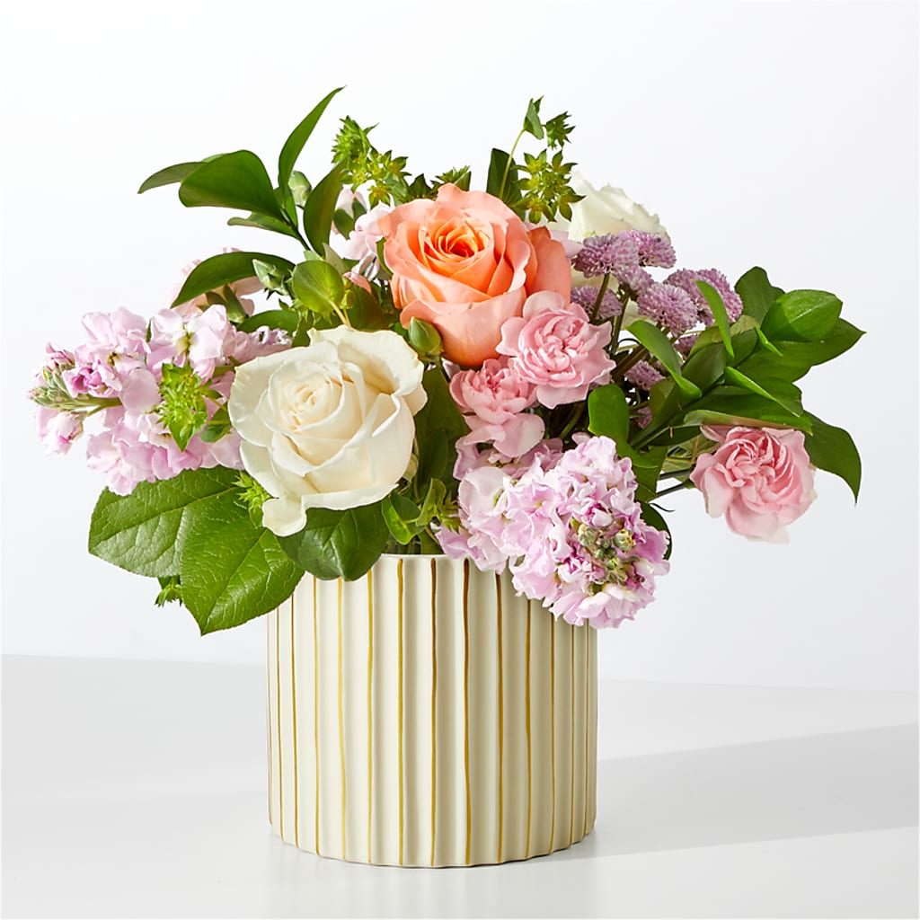 French Market Bouquet with Ivory Vase – EUTAW ACCENT FLOWERS & GIFTS, Eutaw AL