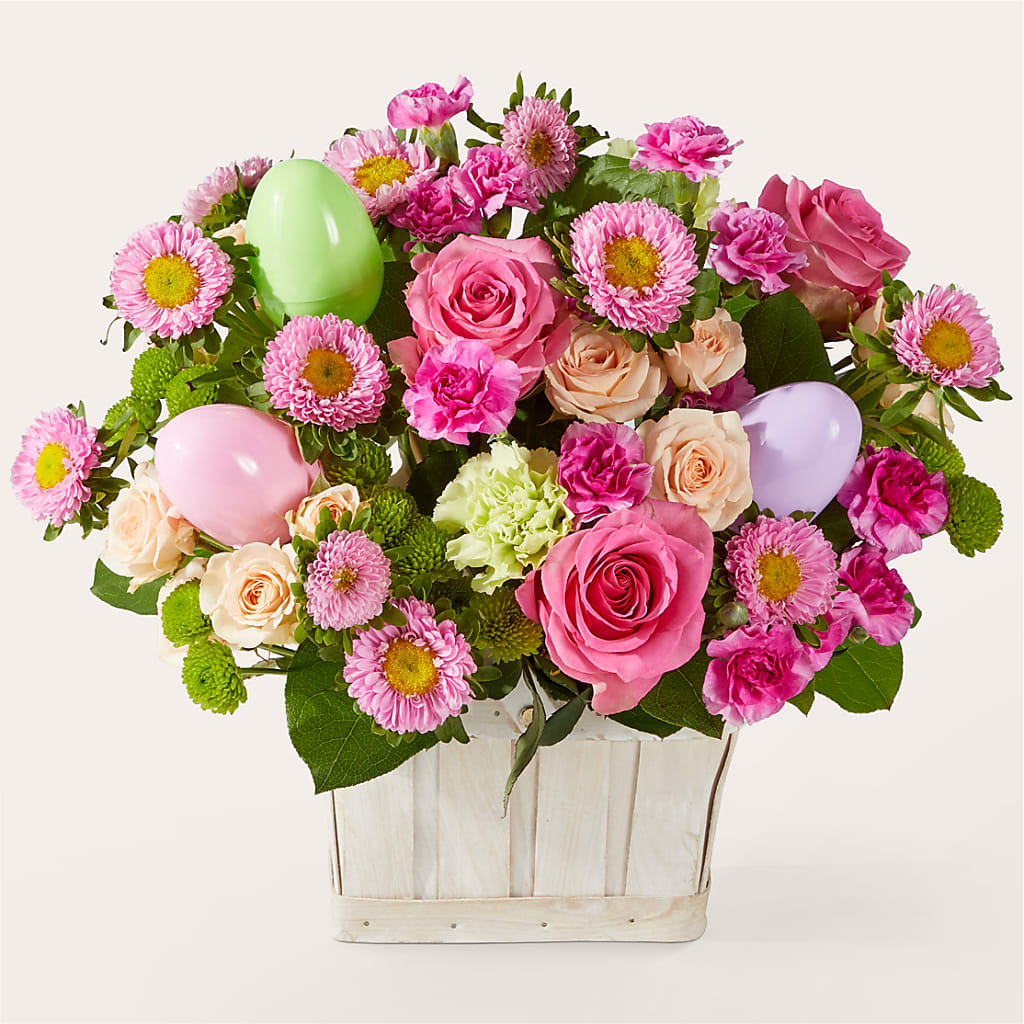Get Eggcited Basket – EUTAW ACCENT FLOWERS & GIFTS, Eutaw AL