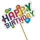 Happy Birthday Pick – EUTAW ACCENT FLOWERS & GIFTS, Eutaw AL