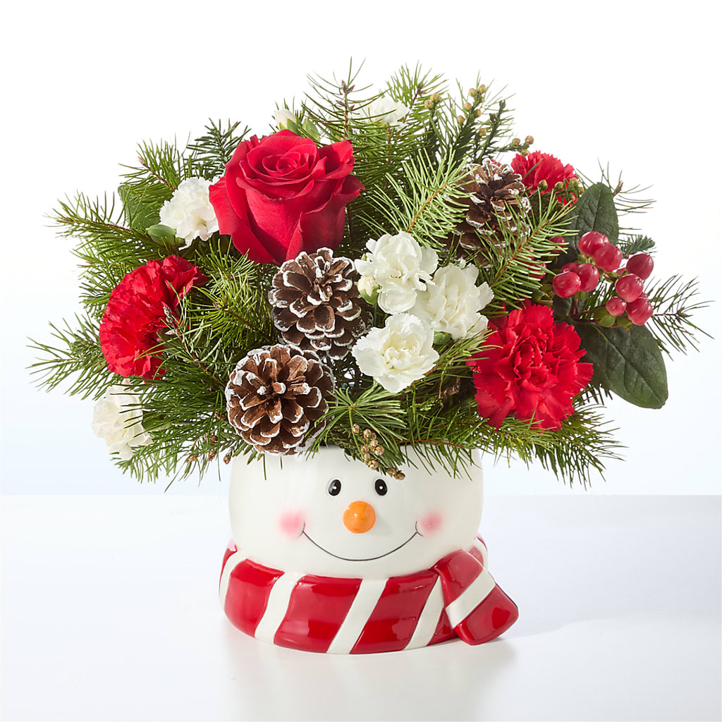 Jolly Snowman Bouquet – EUTAW ACCENT FLOWERS & GIFTS, Eutaw AL