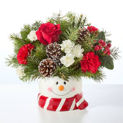 Jolly Snowman Bouquet – EUTAW ACCENT FLOWERS & GIFTS, Eutaw AL
