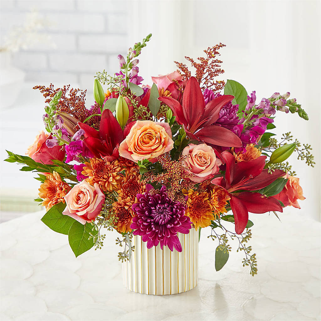 Burgundy Landscape Bouquet – EUTAW ACCENT FLOWERS & GIFTS, Eutaw AL
